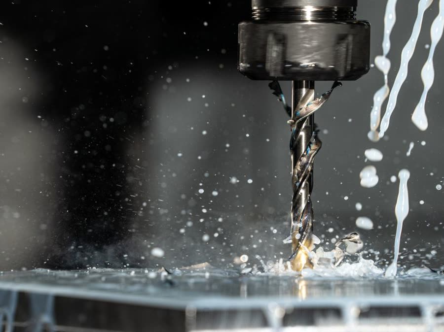 Setup na fresadora CNC